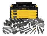 Professional Grade Black Chrome Socket Set, SAE/Metric, 203-pc T8I2 - product image 1