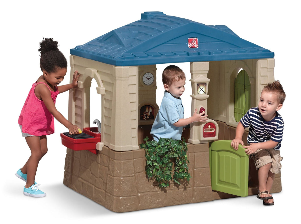 Step2 Happy Home & Cottage Playhouse with Interior Set, Ages 1.5+ K2W4 - product image 1