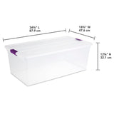 ClearView Storage Box with Latched Lid, 104-L B2N1 - product image 5