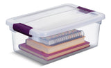 ClearView Storage Box with Latched Lid, 14-L J8M3 - product image 2