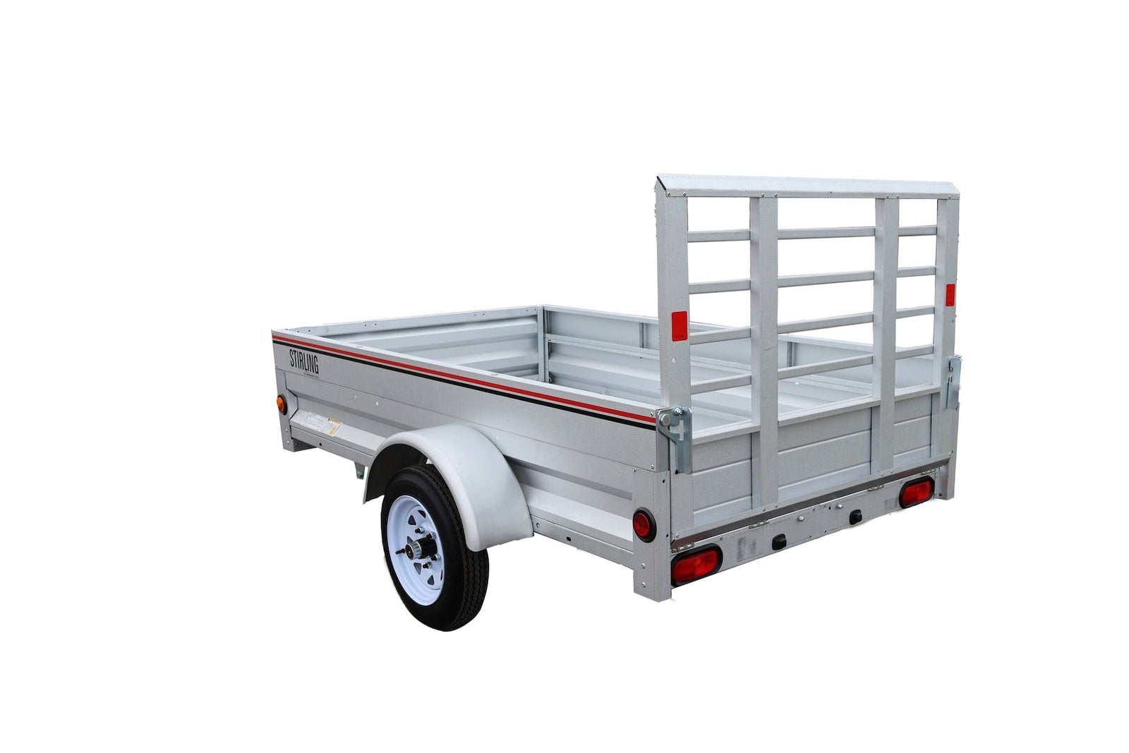 Galvalume Plus Box Trailer, 4-ft x 7-ft W4F8 - product image 4