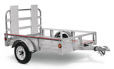 Galvalume Plus Open Rail Trailer, 4-ft x 6-ft D5Q7 - product image 1