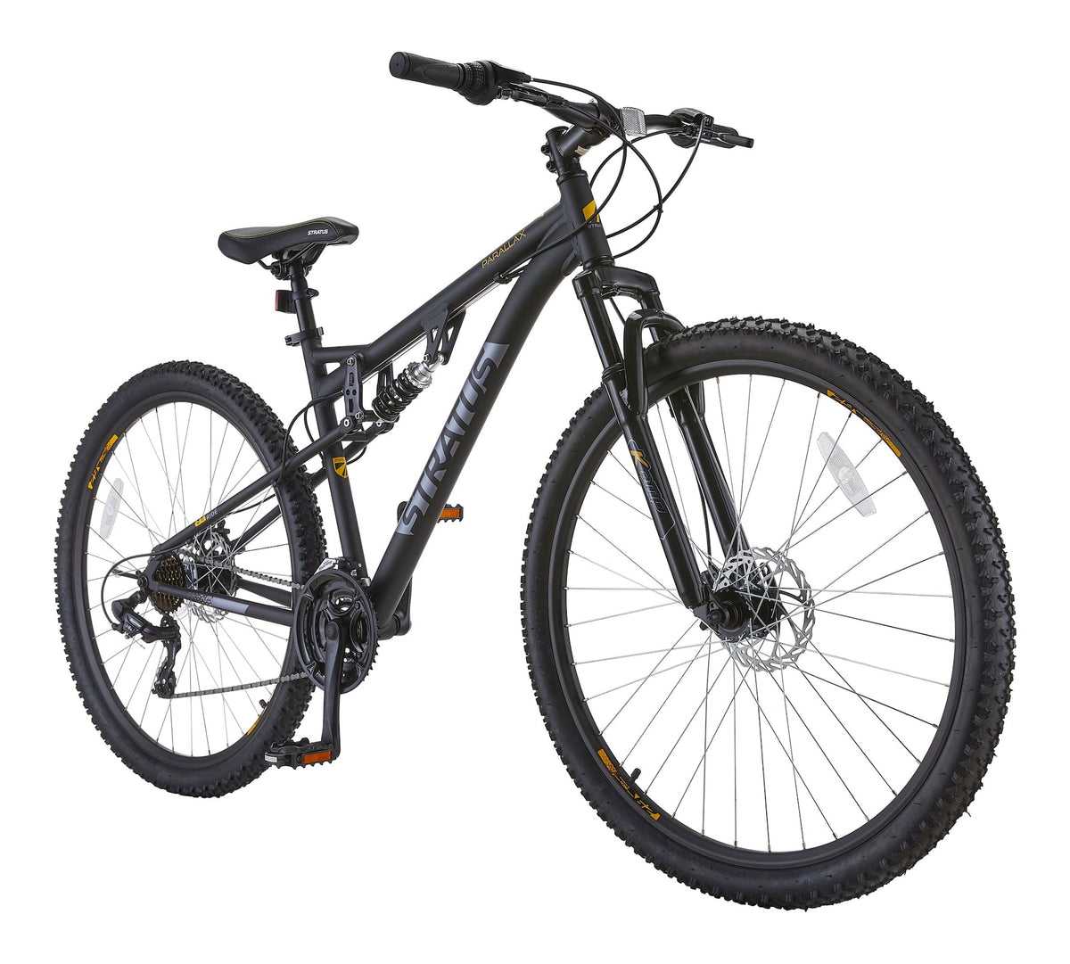Parallax Dual-Suspension Mountain Bike, 29-in Wheel, Black T5S2 - product image 1