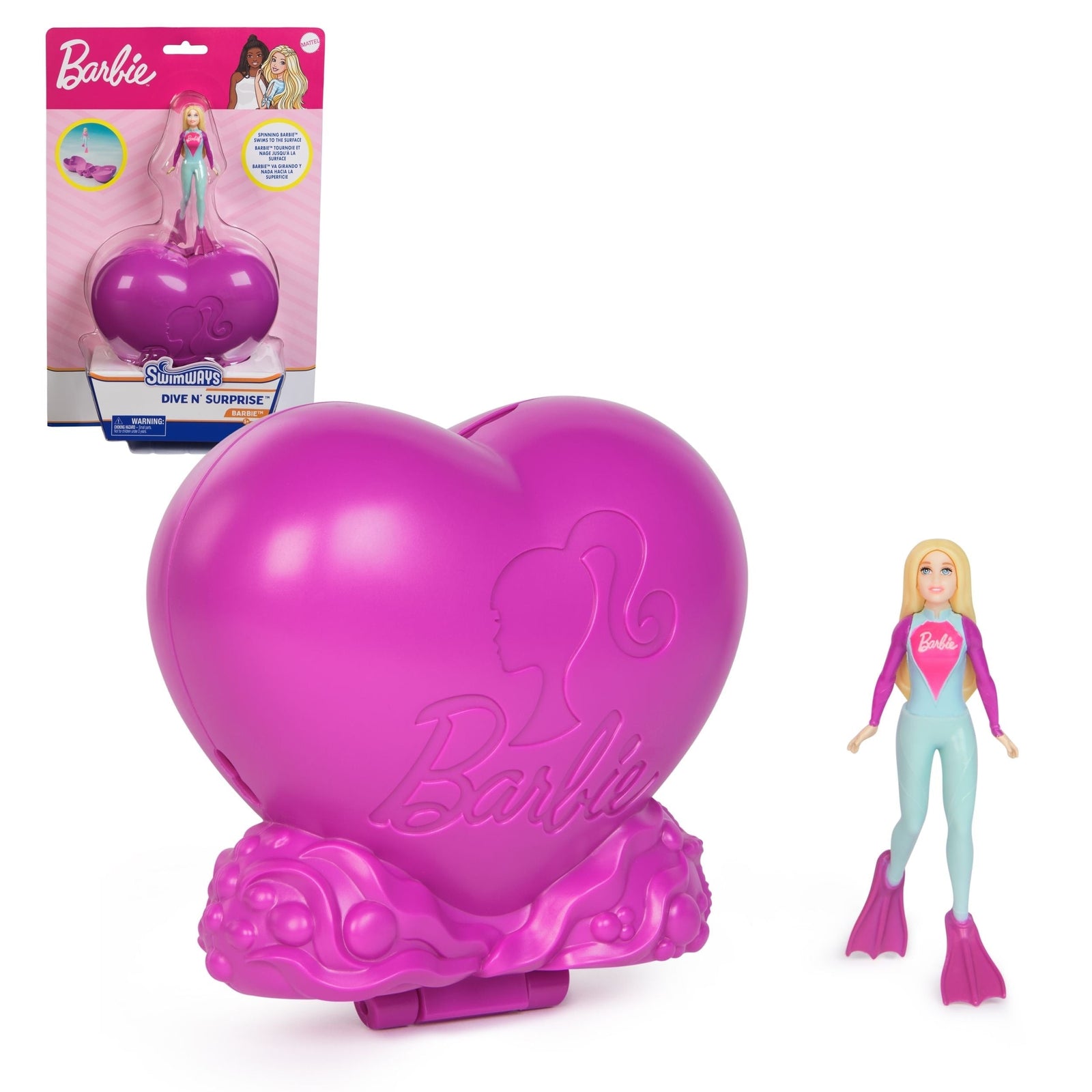 Licensed Character Ariel Dive N' Surprise Pool Toy, Ages 5+, Assorted T4M0 - product image 1