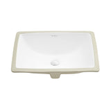 Plaisir 18.5 Rectangular Under-Mount Bathroom Sink J7U4 - product image 1