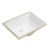 Plaisir 18.5 Rectangular Under-Mount Bathroom Sink J7U4 - product image 2