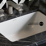 Plaisir 18.5 Rectangular Under-Mount Bathroom Sink J7U4 - product image 5
