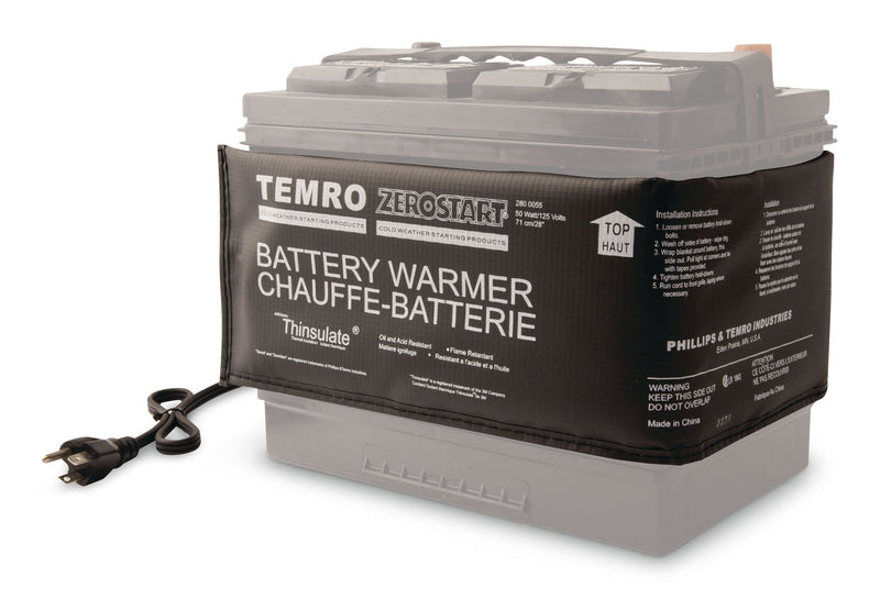 Zerostart 2800055 Battery Warmer/Blanket, 50W, 28-in Z4W8