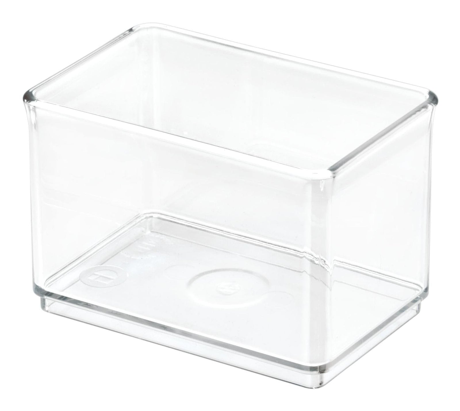 The Home Edit by iDESIGN Clear Stackable Large Shallow Organizing Storage Bin, 1.75-L U0F3 - product image 1