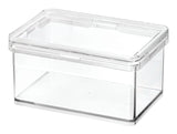 The Home Edit by iDESIGN Clear Stackable Small Canister with Air Tight Lid, 0.47-L K5F7 - product image 1