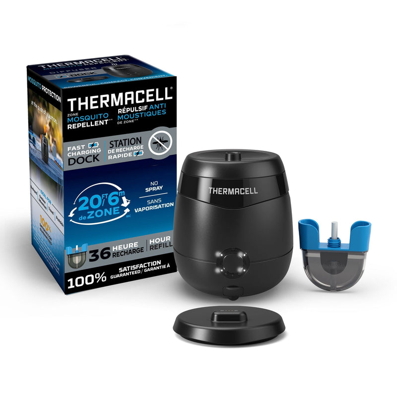 E-ZoneGuard Patio+ Rechargeable Mosquito Repeller with 36-Hr Refill and 6.5-Hr Battery N3W5