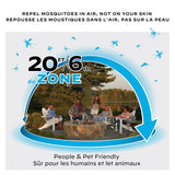 E-ZoneGuard Patio+ Rechargeable Mosquito Repeller with 36-Hr Refill and 6.5-Hr Battery N3W5 - product image 6