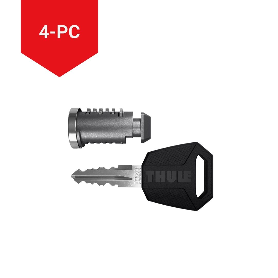 One-Key Lock Cylinder & Key System, 4-pk I9A2 - product image 2