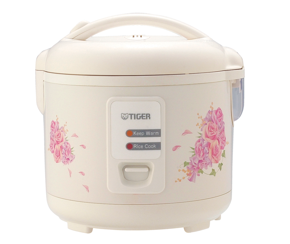Non-Stick Rice Cooker & Steamer, White, 5.5 Cups D0G8 - product image 1