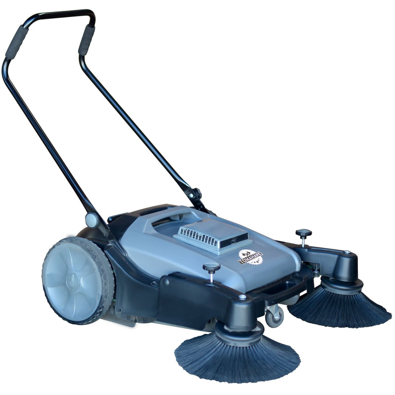 Commercial Push Sweeper & Hard Floor Cleaner, 38-in H4H9