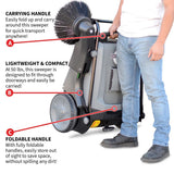 Commercial Push Sweeper & Hard Floor Cleaner, 38-in H4H9 - product image 2