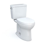 Drake Two-Piece Elongated 1.6 GPF Tornado Flush Toilet with CEFIONTECT & SoftClose Seat J0P7 - product image 1
