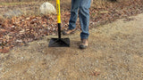 Steel Leveling Garden Tamper with Rubber Grip, 10-in x 10-in U7G2 - product image 7