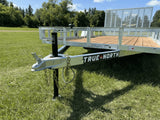 83-in x 14-ft Utility Trailer with Gate & Side ATV Ramps, Galvanized F0O1 - product image 8