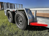 83-in x 16-ft Tandem Axle Utility Trailer, Galvanized V0K2 - product image 2