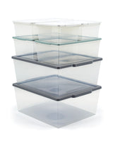 Store Modbox Modular Storage Bin with Lid, 8-pk V4M3 - product image 2