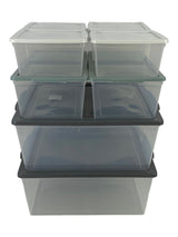 Store Modbox Modular Storage Bin with Lid, 8-pk V4M3 - product image 5