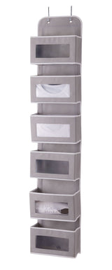 type A Multi-Purpose 6-Pocket Over The Door Organizer S6R2 - product image 1