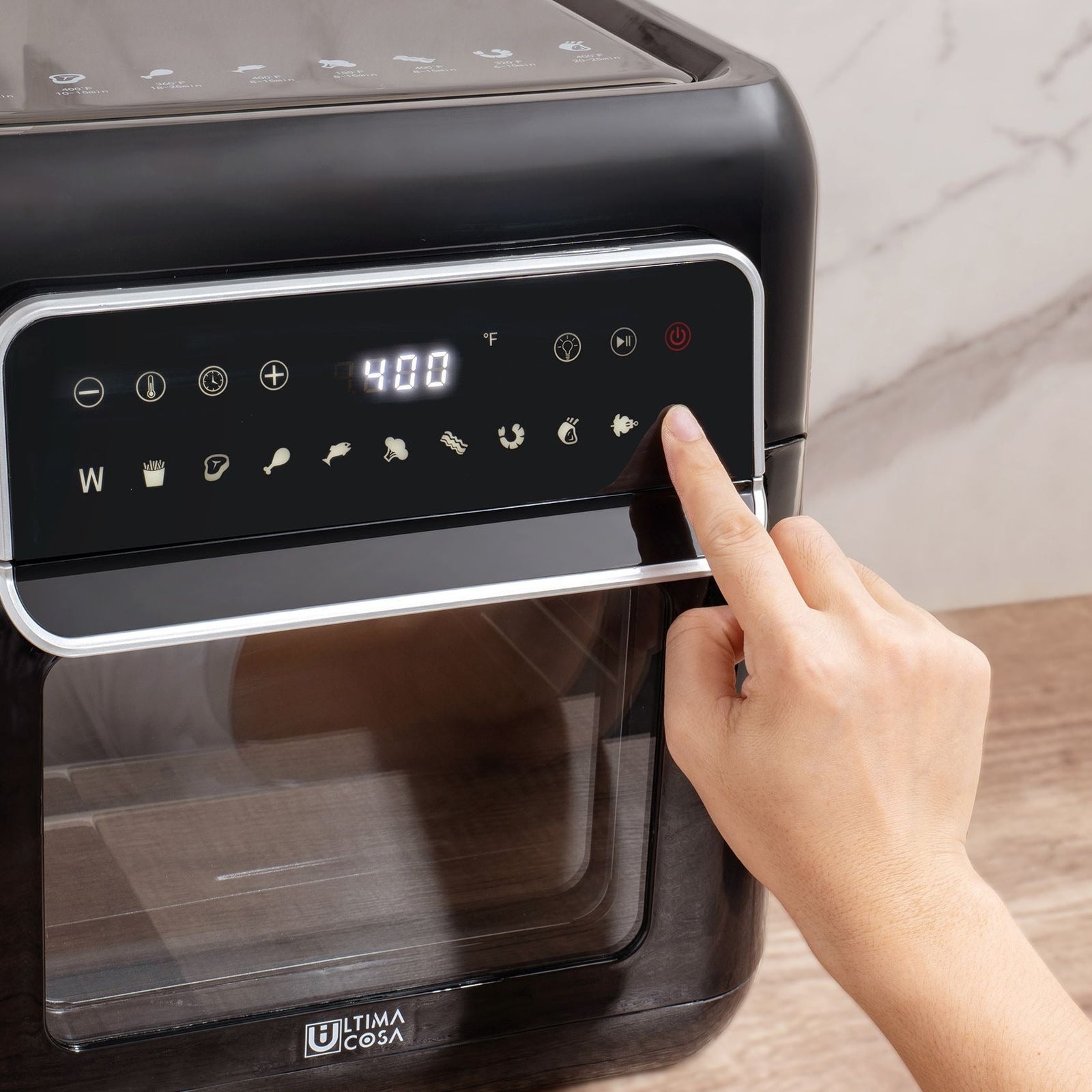 Cosa Digital Air Fryer with 8 Cook Modes, 12.46-qt C7B8 - product image 7