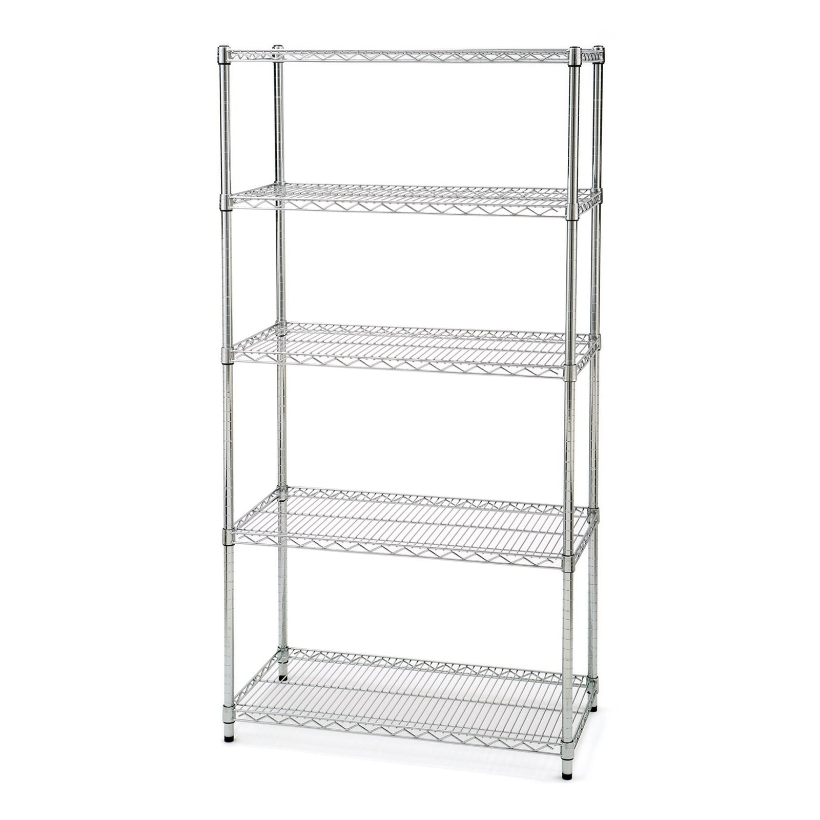 Classics 5-Tier NSF Shelving, 36-in x 18-in x 72-in, Zinc O6E6 - product image 1