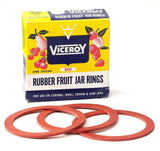 Rubber Fruit Jar Rings for use on Corona, Jewel, Crown and GEM Jars, 12-pk T3X2 - product image 1