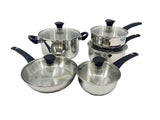 Everyday Series Premium Stainless Steel Cookware Set, Dishwasher & Oven-Safe, 10-pc T0C6 - product image 2