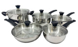 Everyday Series Premium Stainless Steel Cookware Set, Dishwasher & Oven-Safe, 10-pc T0C6 - product image 3