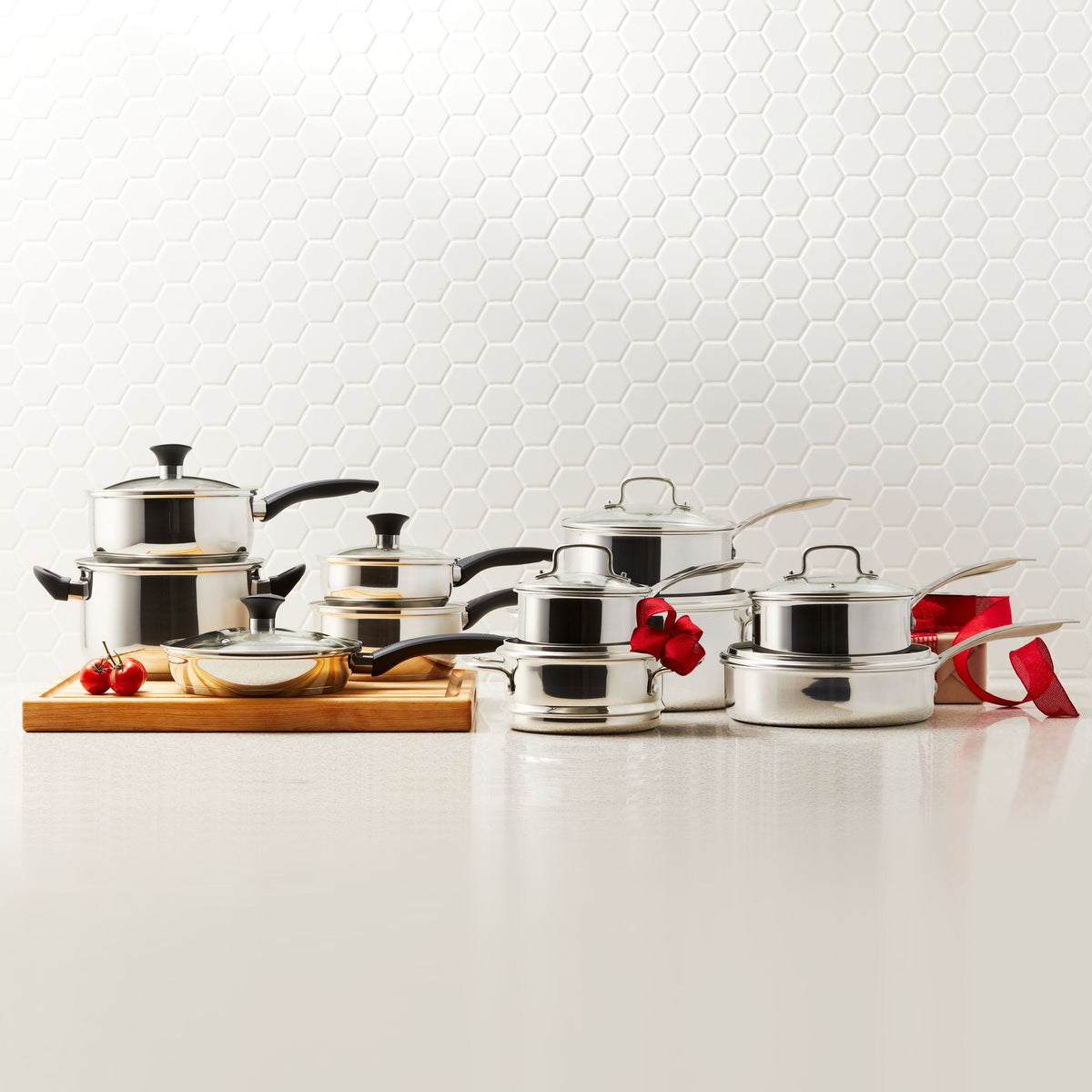 Everyday Series Premium Stainless Steel Cookware Set, Dishwasher & Oven-Safe, 10-pc T0C6 - product image 8