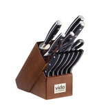 Japanese Steel Knife Block Set, Ergonomic Grip, 14-pc L2P5 - product image 1