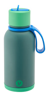 Stainless Steel Water Bottle, Emerald, 16-oz F7H2 - product image 1