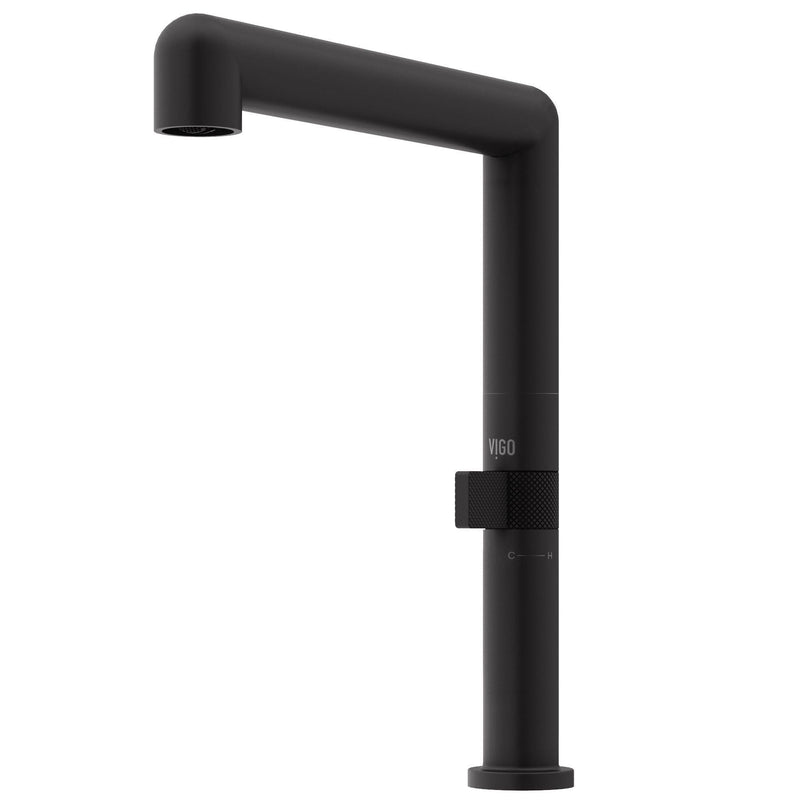 Bar 11-in Angular Kitchen Faucet, Various Finishes W8V0