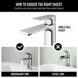 Davidson Single Handle Single Hole Bathroom Sink Faucet, WaterSense Certified, Chrome P0X1 - product image 4