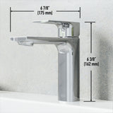 Davidson Single Handle Single Hole Bathroom Sink Faucet, WaterSense Certified, Chrome P0X1 - product image 7