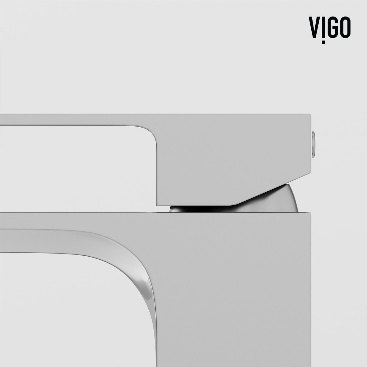 Duomo Gothic ConcretoStone Grey Bathroom Sink/Basin Set with Dunn Faucet and Rectangular Vessel J6Y9 - product image 8