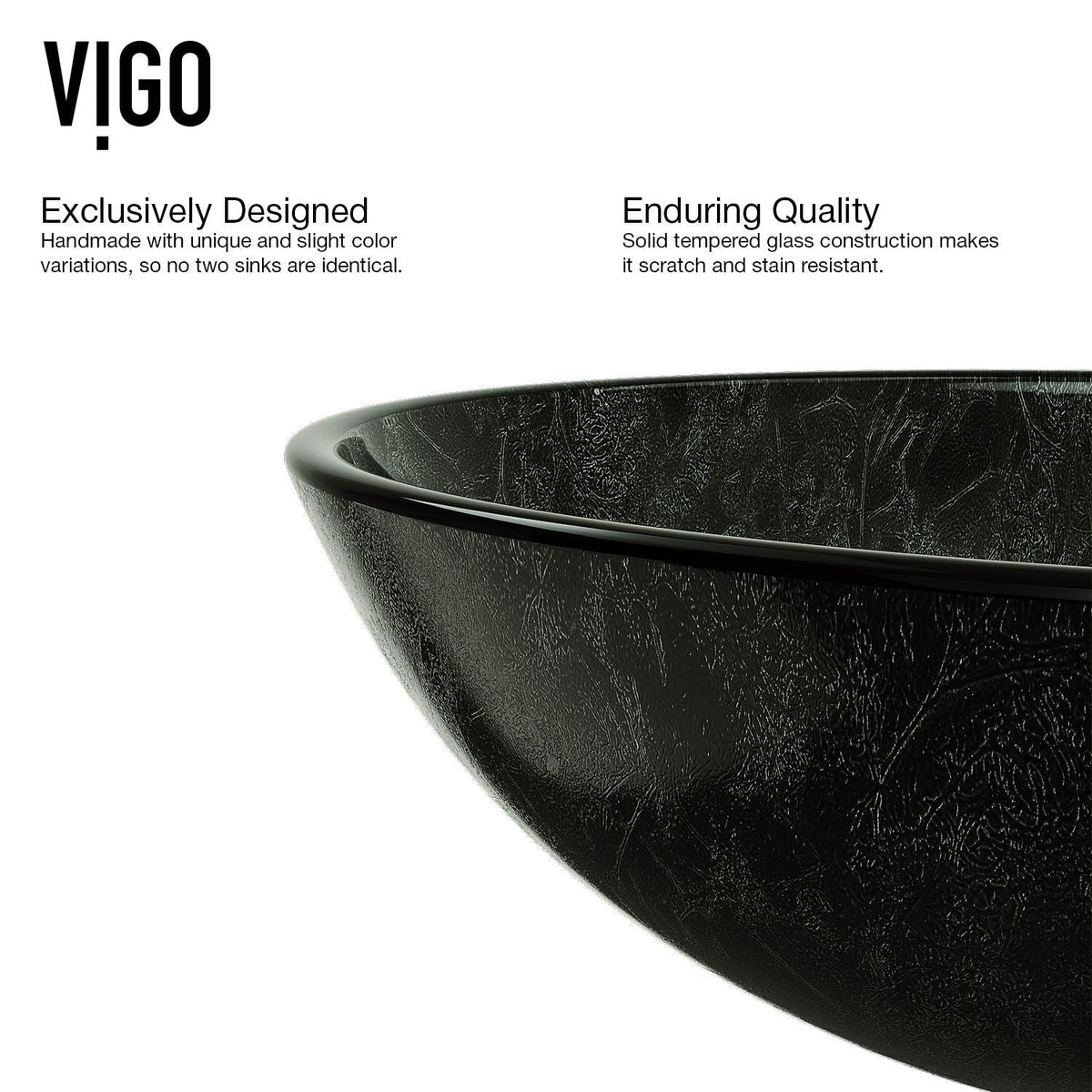 Glass Grey Onyx Bathroom Sink/Basin Set with Linus Faucet and Round Vessel G0D2 - product image 3