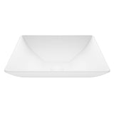 Hibiscus Matte Stone Round Vessel Bathroom Sink/Basin, Above-Counter Installation, White G9T9 - product image 1