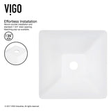 Hibiscus Matte Stone Round Vessel Bathroom Sink/Basin, Above-Counter Installation, White G9T9 - product image 3