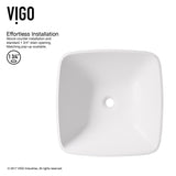 Hyacinth Matte Stone Round Vessel Bathroom Sink/Basin, Handpolished Construction, White X5B8 - product image 3