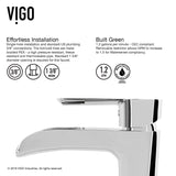 Marigold MatteStone Matte White Bathroom Sink/Basin Set with Niko Faucet and Rectangular Composite Vessel E7G4 - product image 7