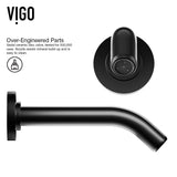 Wisteria White Bathroom Sink Set with Matte Black Olus Faucet X5P3 - product image 6