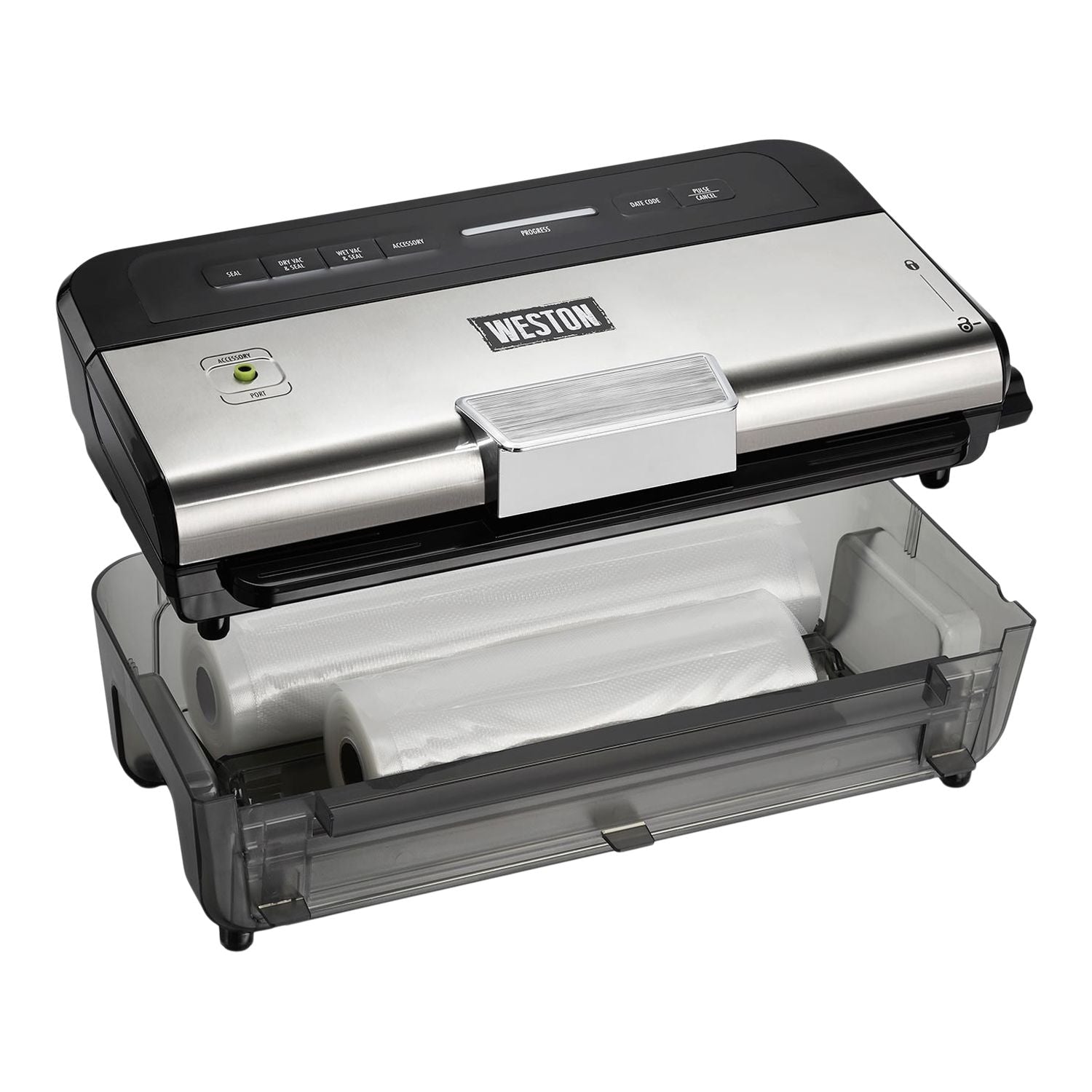 Wet & Dry Sealer 11-in Vacuum Sealer With Date Code Stamp, Black M5N6 - product image 1