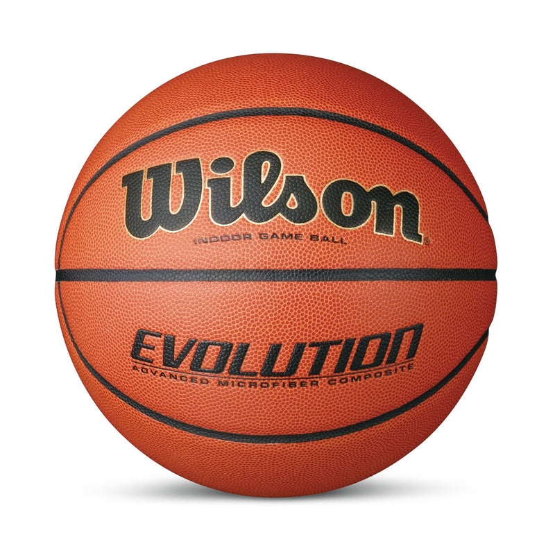 Evolution Indoor Composite Game Basketball, Official Size 7 (29.5-in) T4L9