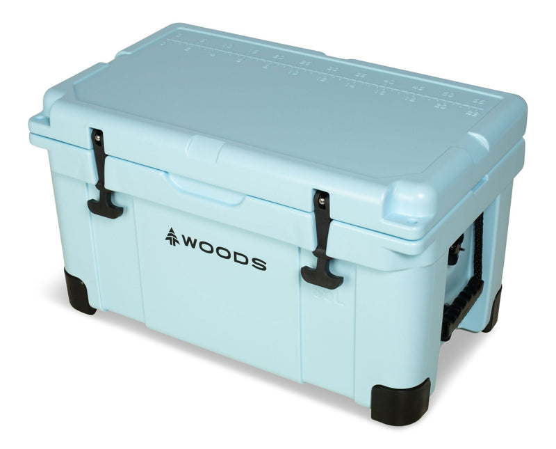 Roto-Moulded Cooler, Light Blue,35 L H5B4