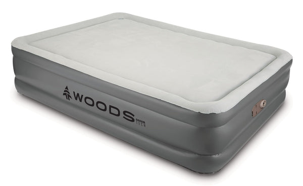 Tritech Memory Foam Double-High Queen Air Mattress with Built-In 120V Pump O9N2