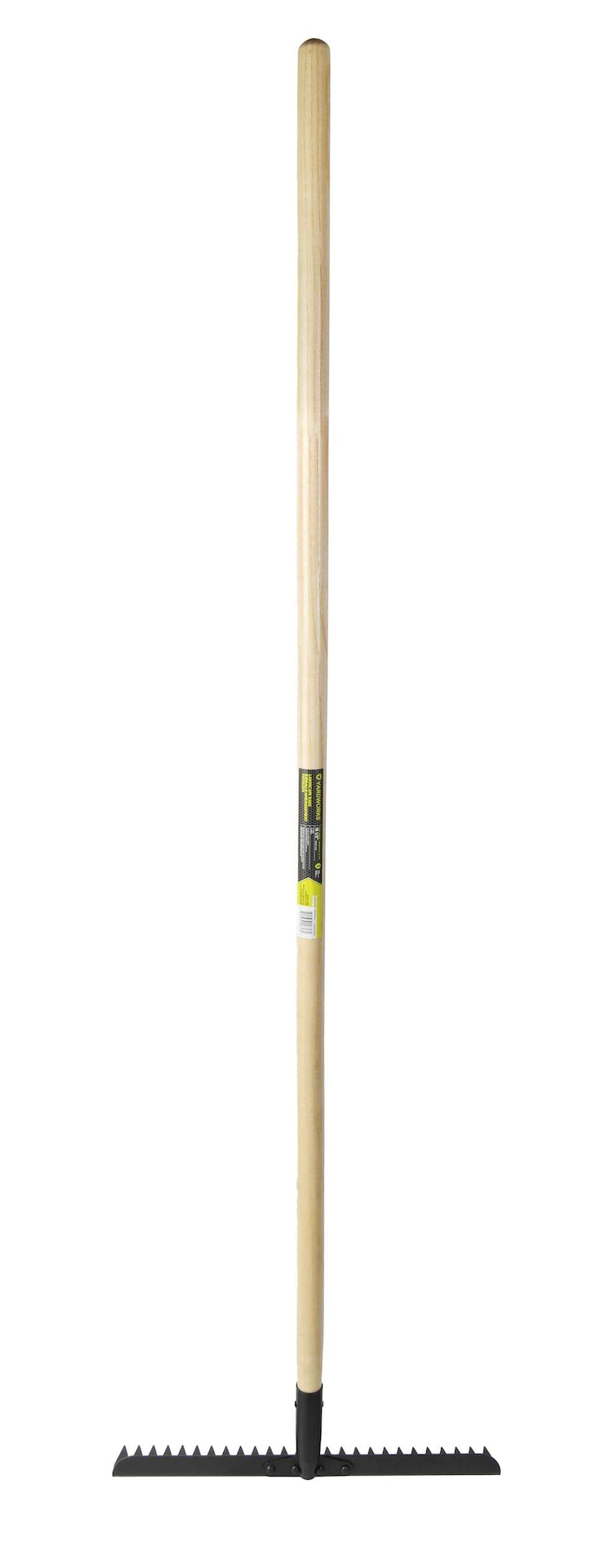 18.5-in Wide Metal 26-Tine Landscape Rake, 60-in Hardwood Shaft E6I4